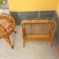 tavolino e porta riviste