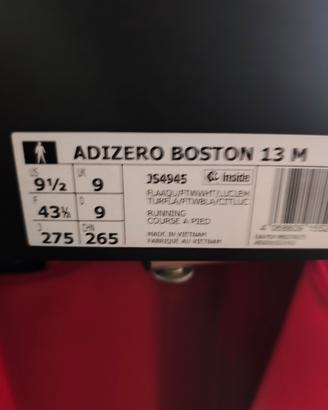 Adidas Adizero Boston 13 M 43 1/3 