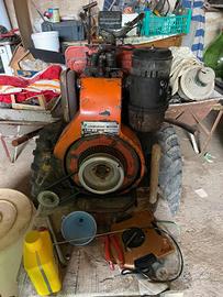 Motozappa Landini 150 + pompa irroratrice