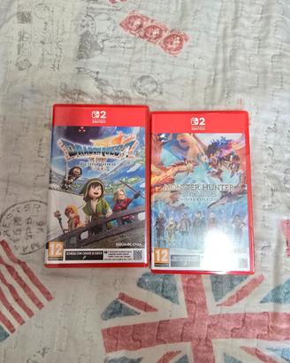 dragon quest 7/ monster hunter stories 3 switch 2