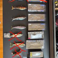 Lotto esche swimbait : Gancraft 178  , imakatzu