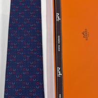 Cravatta Hermès NUOVA con cartellino