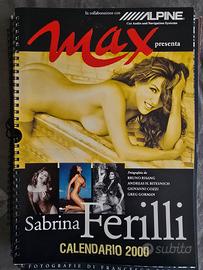 Calendario Max 2000. Sabrina Ferilli
