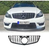 GRIGLIA MERCEDES W204 07-14 LOOK AMG GT NERO CROMA