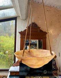 Lampadario in alabastro