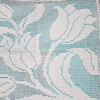 N.2 cuscini da divano all'UNCINETTO