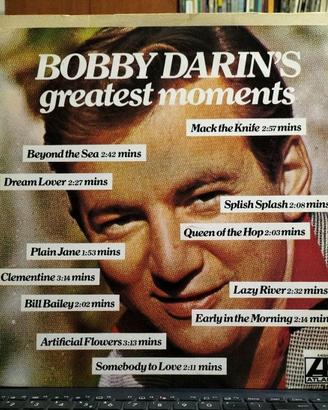 LP VINILE NUOVO BOBBY DARIN'S Greatest Moments