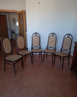 Sedie modello Thonet