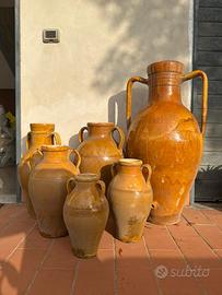 Anfora di terracotta anni ‘60 Caposone Pugliese