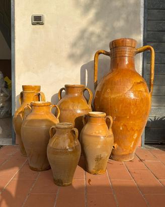 Anfora di terracotta anni ‘60 Caposone Pugliese