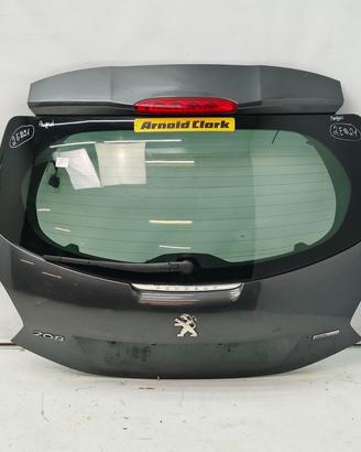 Portellone cofano posteriore baule peugeot 208 201