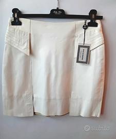 Gonna Piccinini in vera pelle