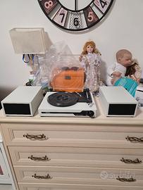 Giradischi con casse – , Bluetooth nuovo imballato