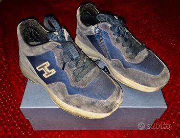 Scarpe Hogan junior n31 blu