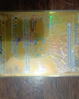 Pikachu Ex riservato