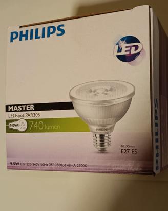 Dieci lampade a led  spot Philips Par 30
