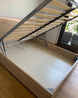 Letto matrimoniale contenitore