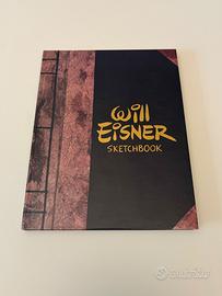 WILL EISNER SKETCHBOOK AUTOGRAFATO E NUMERATO RARO