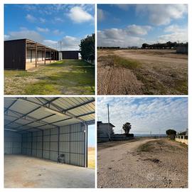 CAPANNONE/DEPOSITO 150 mq + Area ESTERNA grande