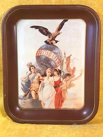raro vassoio vintage della Fernet Branca