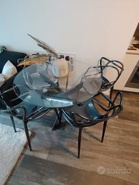 tavolo tondo Bontempi mod. Barone diametro 120