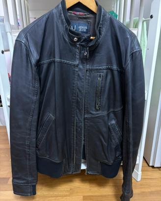 Giacca pelle armani tg 50
