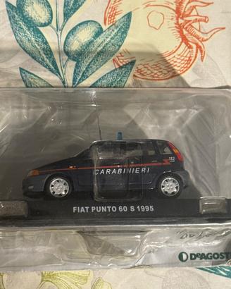 Modellino Auto Carabinieri Fiat Punto 60 S 1995