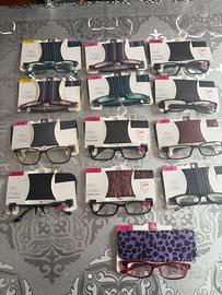 Stock occhiali borse vintage