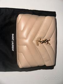 Borsa beige lou lou saint laurent