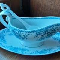 Salsiera in maiolica