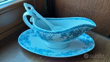 Salsiera in maiolica