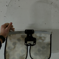 Paravento anteriore per bici