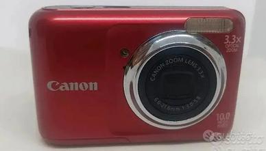 Canon Powershot A800 red fotocamera digitale