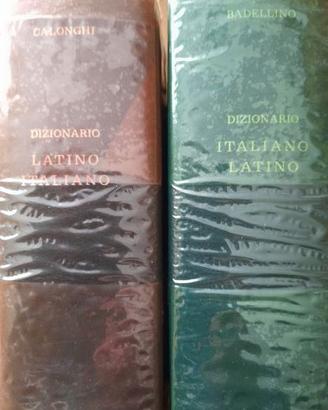 Dizionari:  Italiano-Latino  e  Latino-Italiano