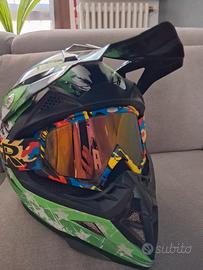 Casco Motocross Bambino YEMA YS 47-48 