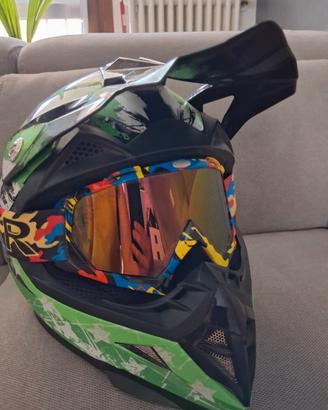 Casco Motocross Bambino YEMA YS 47-48 