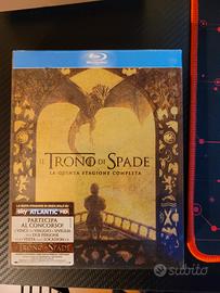 Trono di spade stagione 5 bluray nuovo