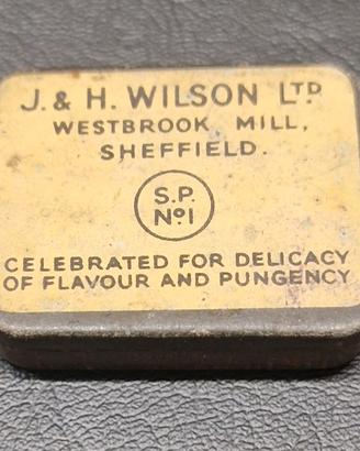 Scatoletta J.& H. Wilson Ltd Vintage