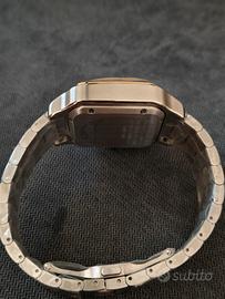 Elegante orologio automatico acciaio e oro 