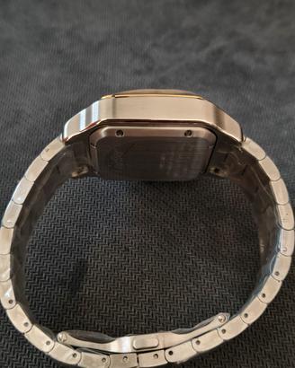 Elegante orologio automatico acciaio e oro 