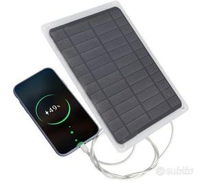 Caricabatterie pannello solare USB type C