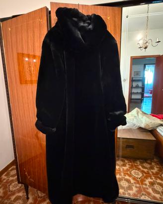 Cappotto pelliccia ecologica made new york