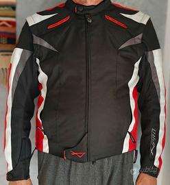 Giacca Moto In Tessuto A-Pro