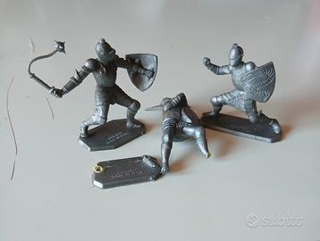 soldatini cavalieri medievali Dulcop italy anni 80