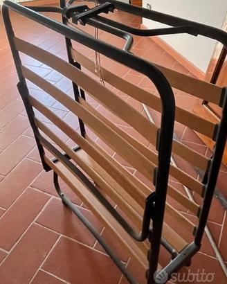 Brandina letto singolo con rotelle