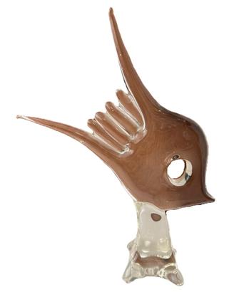 SCULTURA IN VETRO DI MURANO FIRMATA 'LICIO ZANETTI