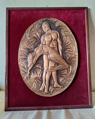 quadro con immagine in rilievo