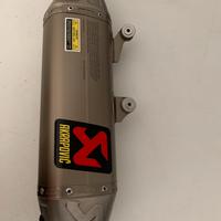 Scarico Akrapovic completo slip on line