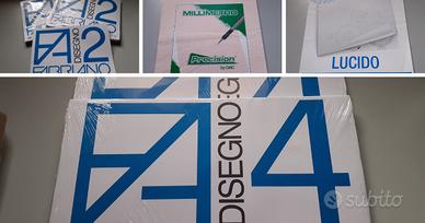 STOCK ALBUM DISEGNO E MILLIMETRATI - FABRIANO/CIAC