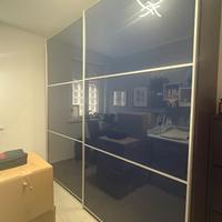 Armadio scorrevole a specchio 275cm x 255cm